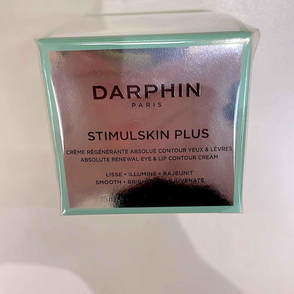 Stimulskin +by Darphin~Paris~absolute renewal eye & lip contour cream.